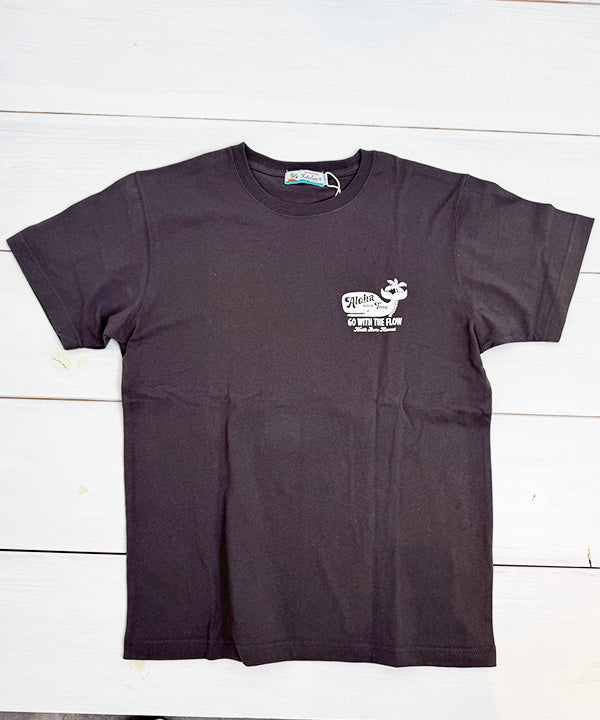 HULA LANI HAWAII Tシャツ ユニセックス クジラ ヤシの木
