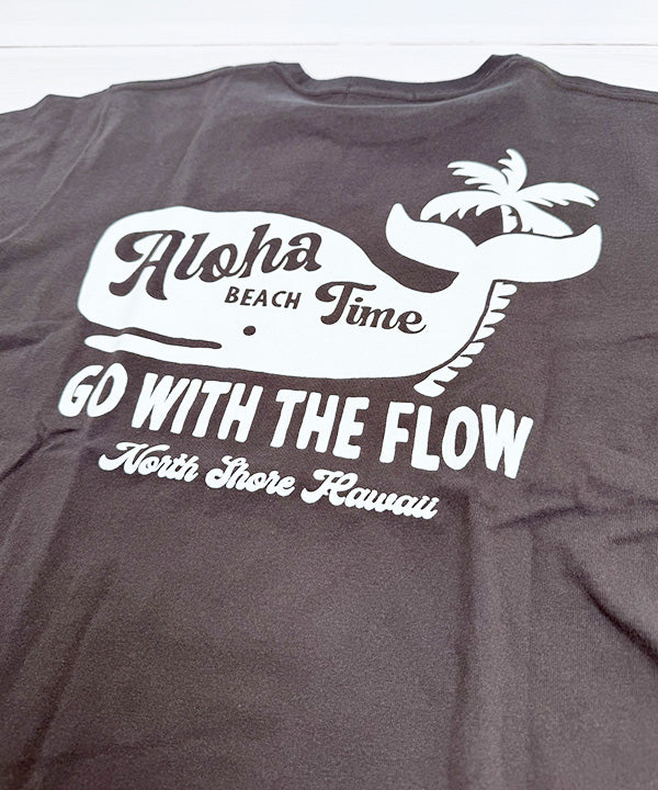 HULA LANI HAWAII Tシャツ ユニセックス クジラ ヤシの木
