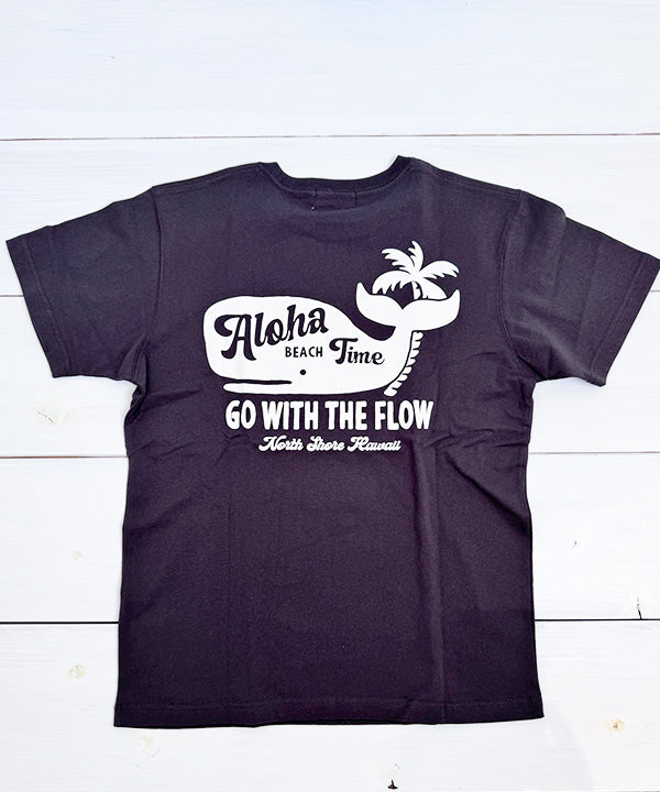 HULA LANI HAWAII Tシャツ ユニセックス クジラ ヤシの木