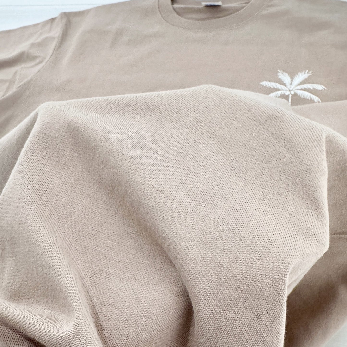 ハワイアンデザインTシャツ WAVE SINGLE PALM  PINK