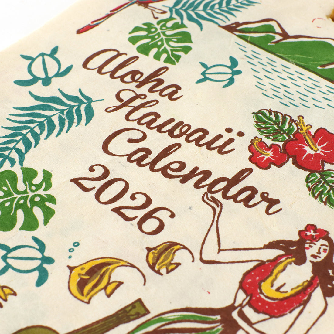 ハワイアンカレンダー ミニサイズ フラガール