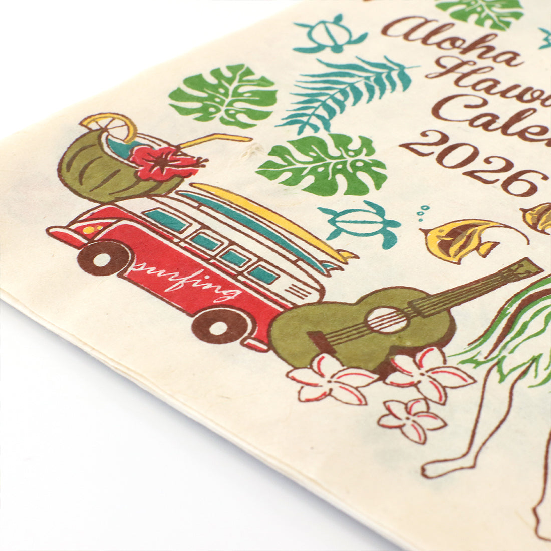 ハワイアンカレンダー ミニサイズ フラガール