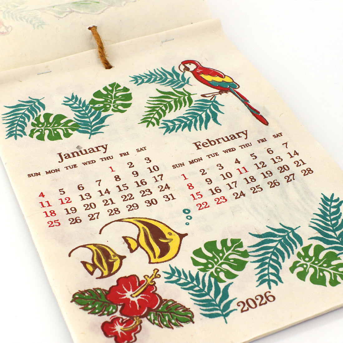 ハワイアンカレンダー ミニサイズ フラガール