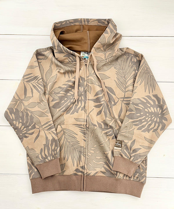 フララニハワイ レディースジップパーカー