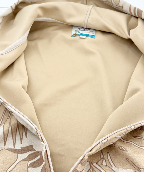 ハワイアンデザインパーカー フラダンス