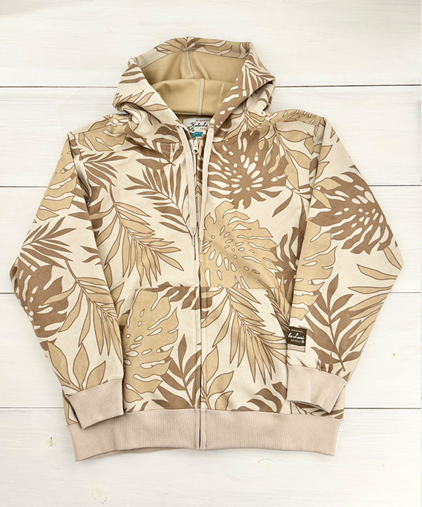 ハワイアンデザインパーカー フラダンス