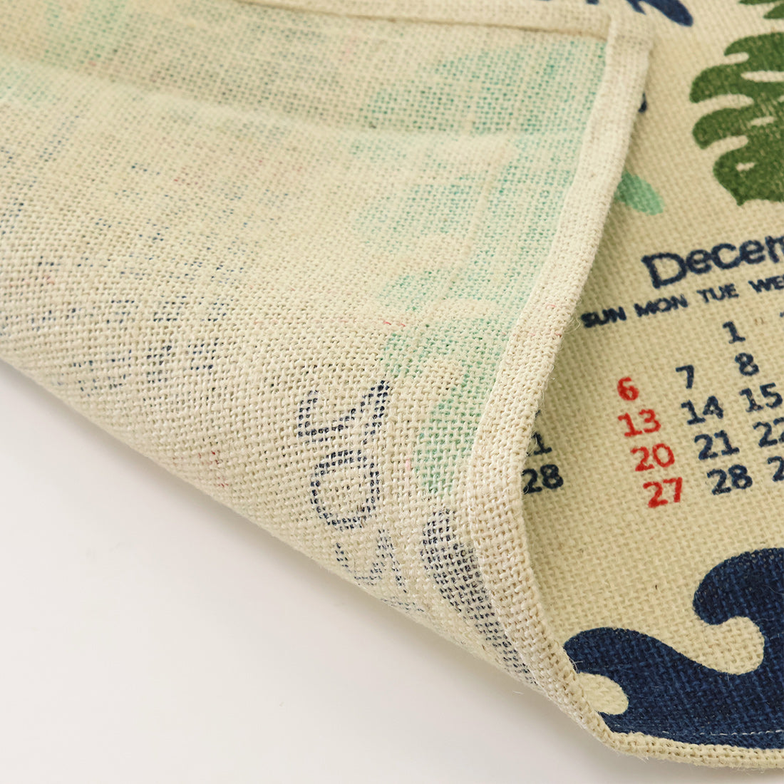 HAWAIIAN JUTE CALENDAR 2026　HONU WAVE