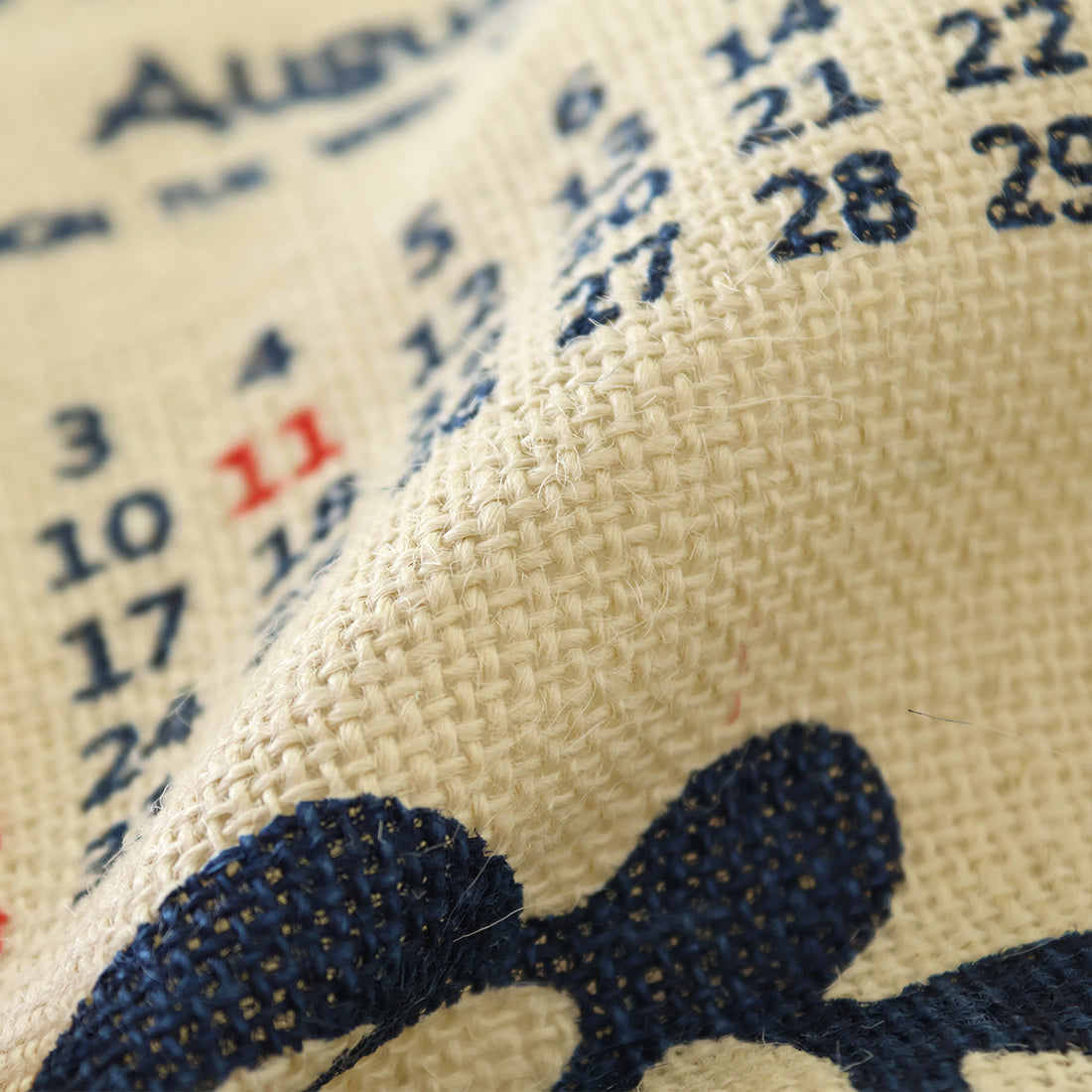 HAWAIIAN JUTE CALENDAR 2026　HONU WAVE