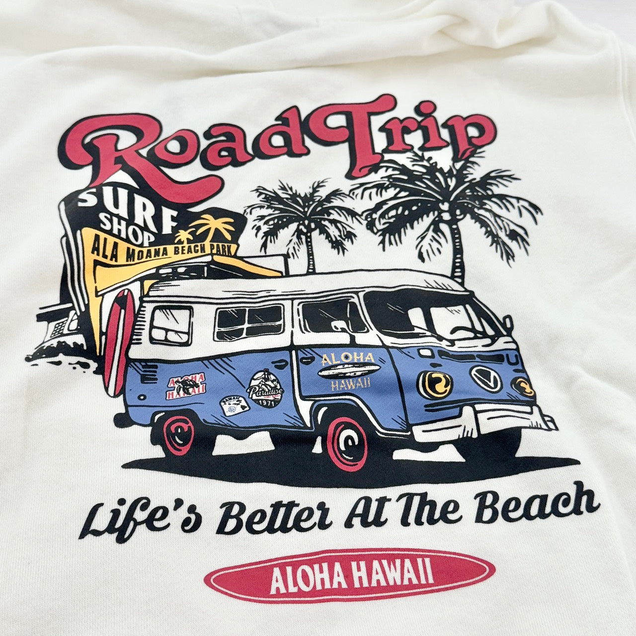 フードパーカー ハワイアン ユニセックス フララニ