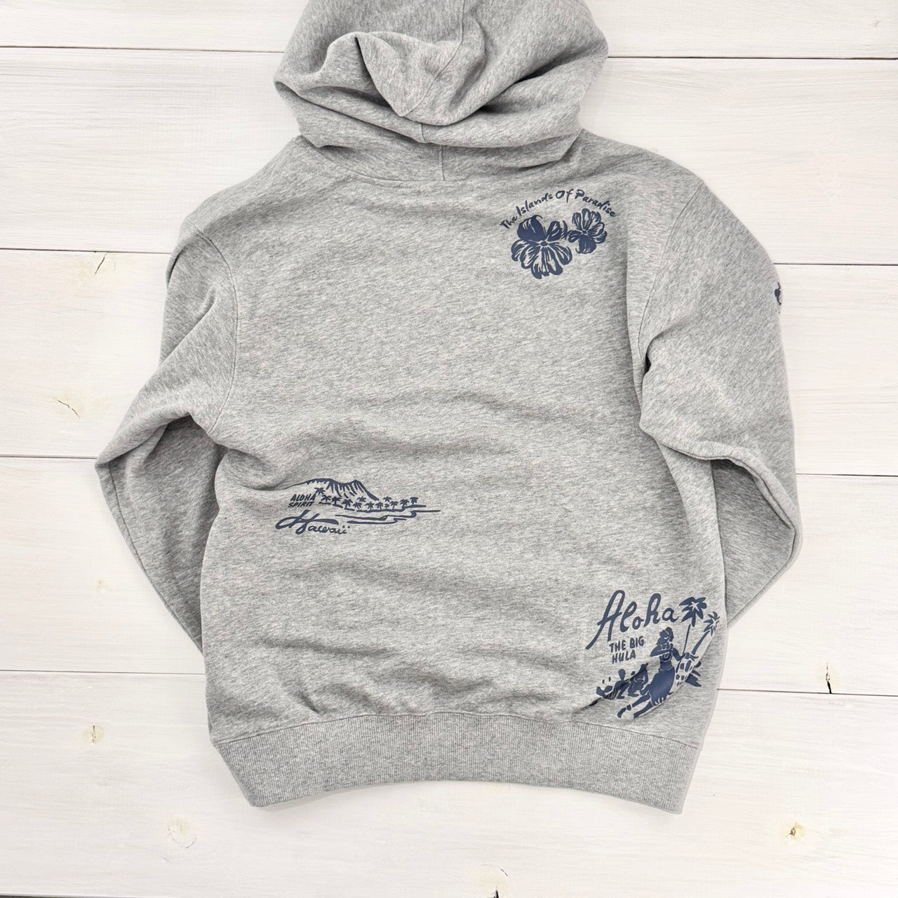 フードパーカー ハワイアン ユニセックス フララニ