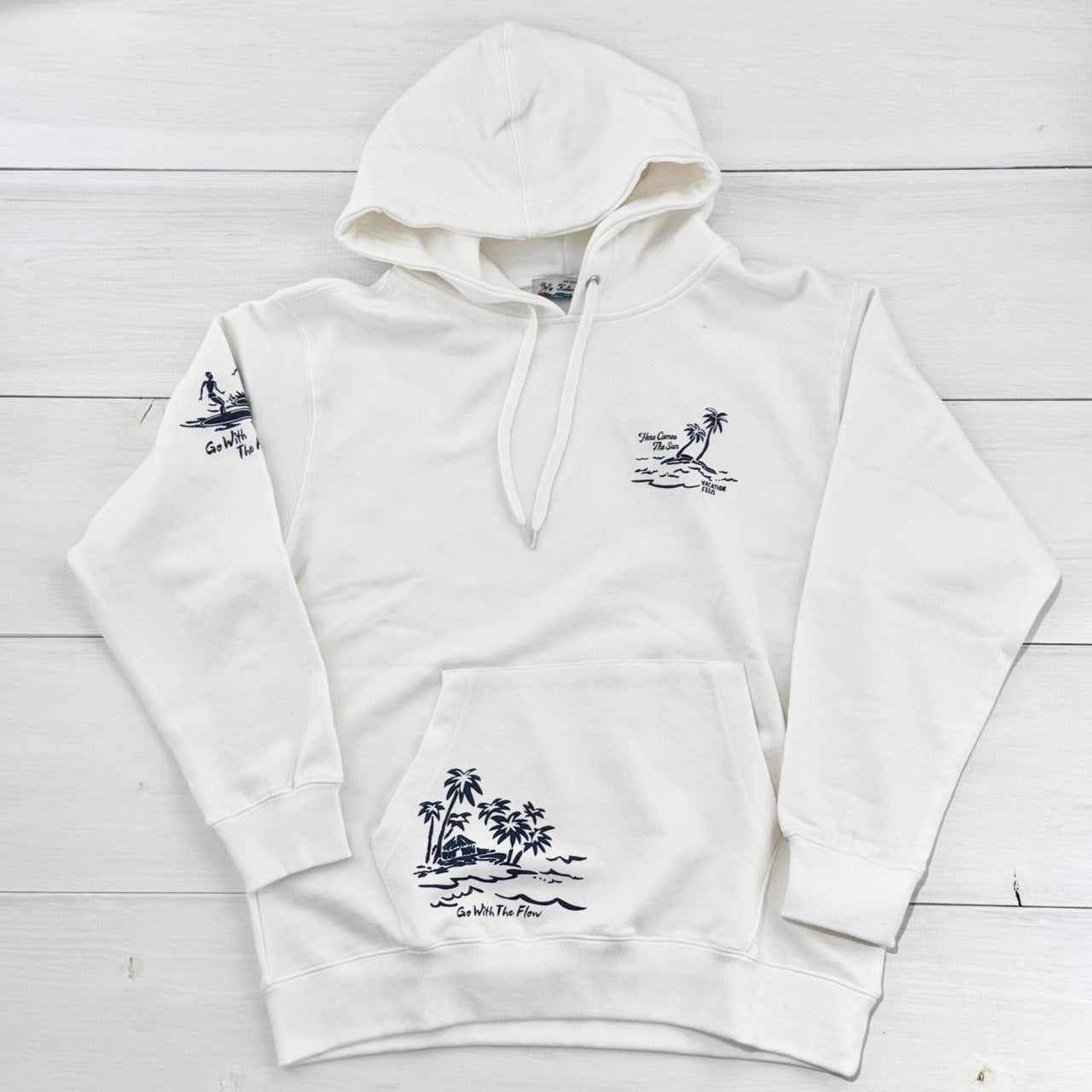 フードパーカー ハワイアン ユニセックス フララニ