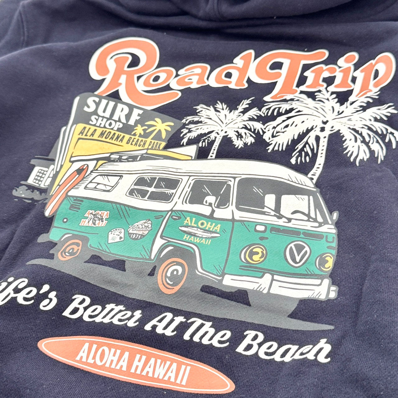 フードパーカー ハワイアン ユニセックス フララニ