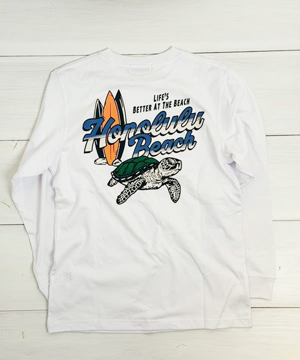 ハワイアンロンT 長袖Ｔシャツ