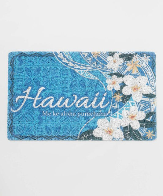 玄関マット／屋外／屋内／洗える／ハワイアン／滑り止め