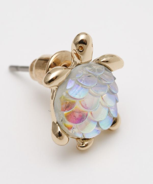 ハワイアンピアス ホヌ ヒトデ ゴールドカラー