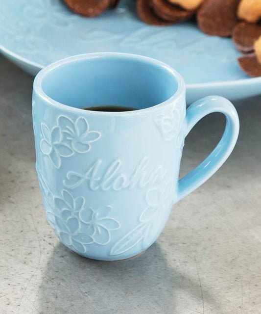 プルメリアの花びらデザインマグカップ コーヒーカップ