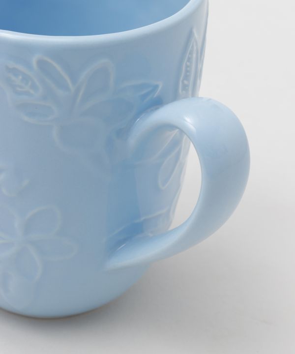 プルメリアの花びらデザインマグカップ コーヒーカップ