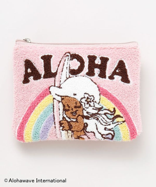 HAWAIIAN POUCH ALOHA MAPUA　LT PINK