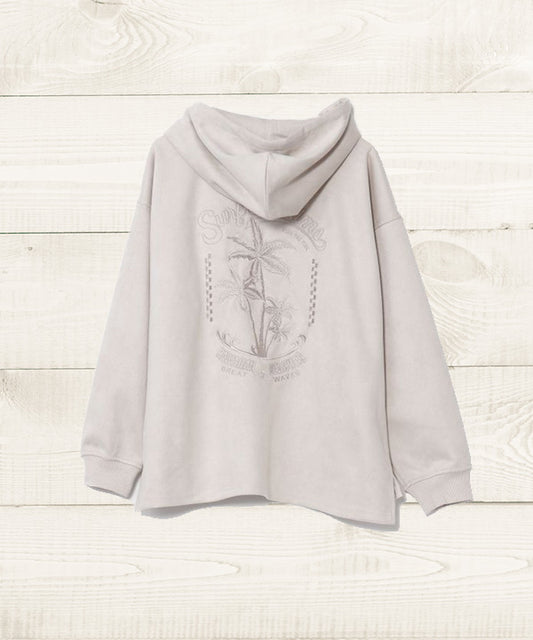 HAWAIIAN HOODIE SURF PALM
