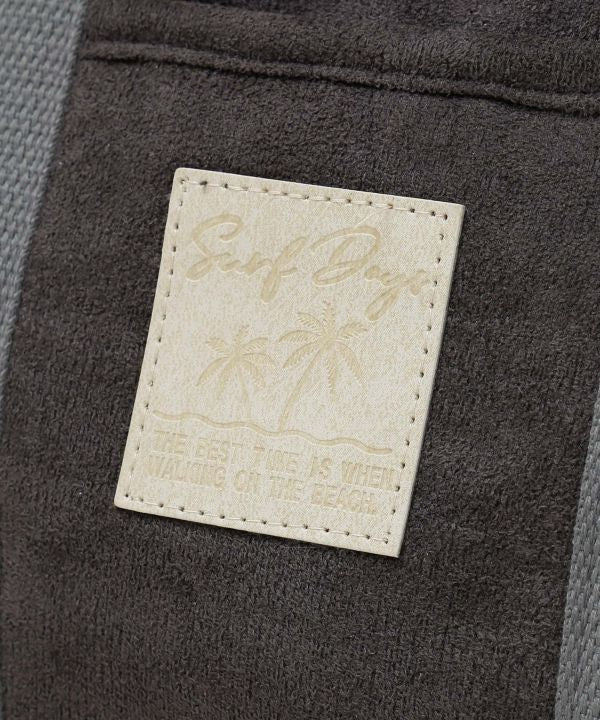 ハワイアントートバッグ ムートンファー付き