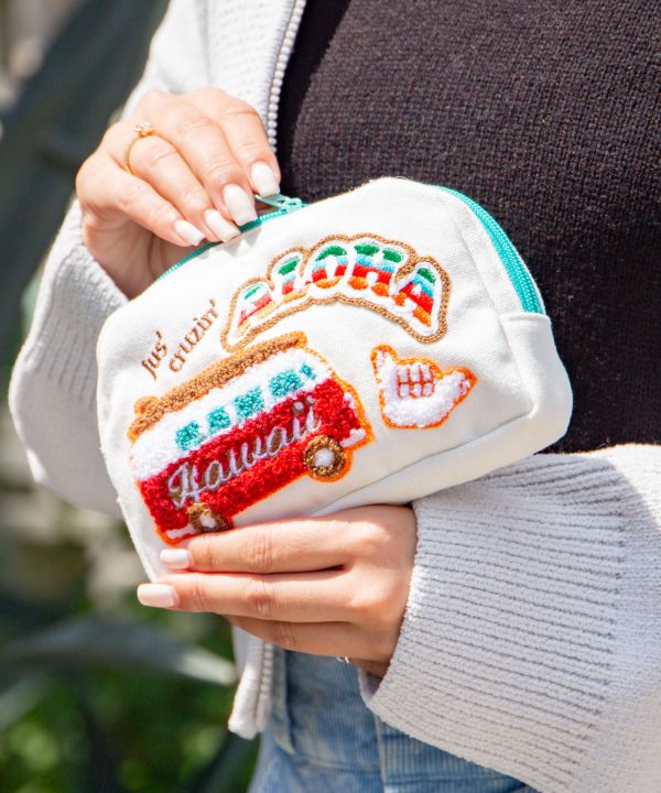 ハワイアンポーチ おしゃれなデザイン刺繡