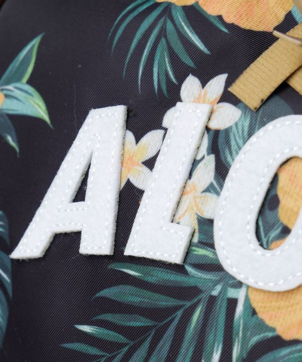 リュック ハワイ柄 ALOHA｜クッションショルダー 通勤バッグ