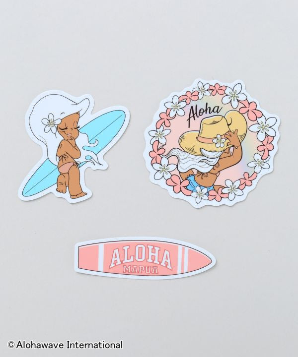 アロハ マプア ハワイアンステッカー
