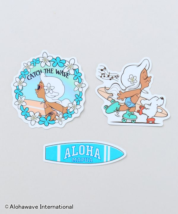 アロハマプア ハワイアンステッカー