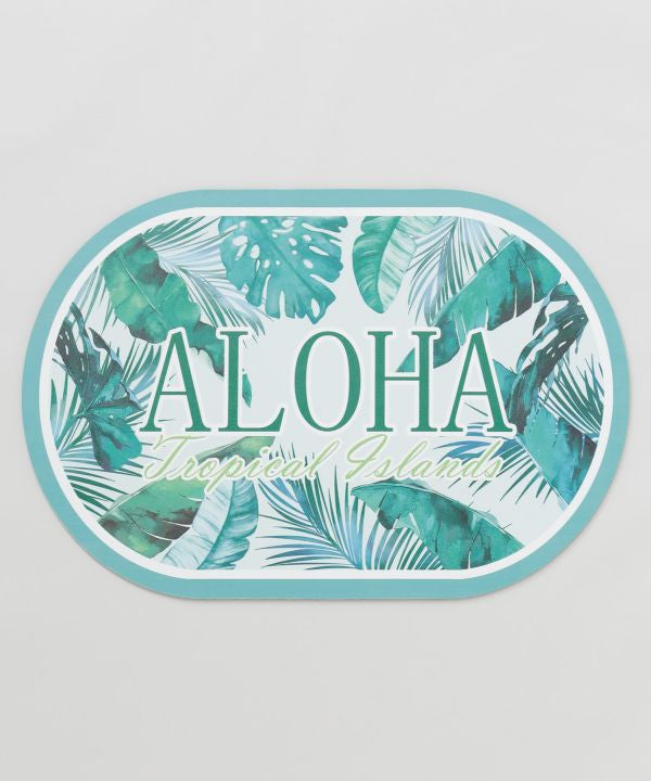 珪藻土マット／バスマット／ハワイアン／玄関／吸水／滑り止め