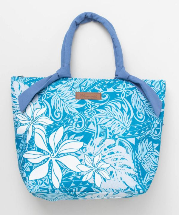 トートバッグ／大容量／肩掛け／ハワイアン／旅行／フラバッグ