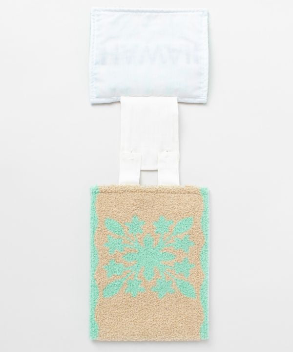 トイレットペーパーホルダー／ハワイアンキルト／刺しゅう／トイレインテリア