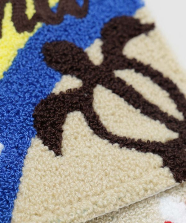 ハワイアン ロールペーパーホルダー ホヌ レインボー 刺しゅう