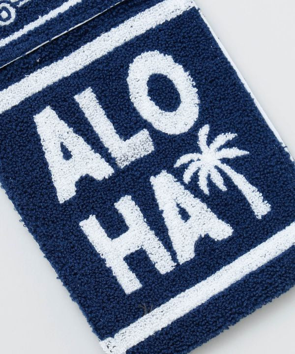 ハワイアン ワーゲンバス ロールペーパーホルダー ALOHA 刺しゅう