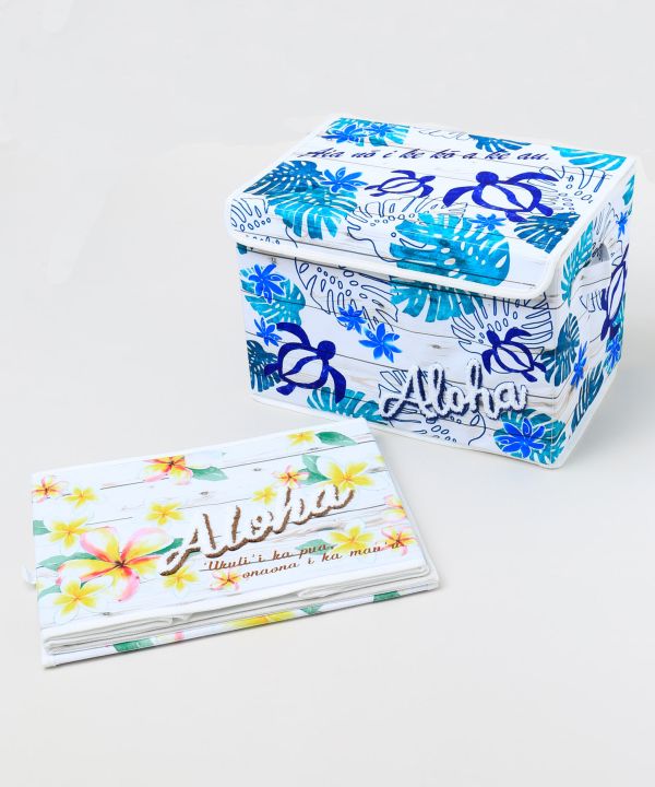 ハワイアン収納ボックス おしゃれ