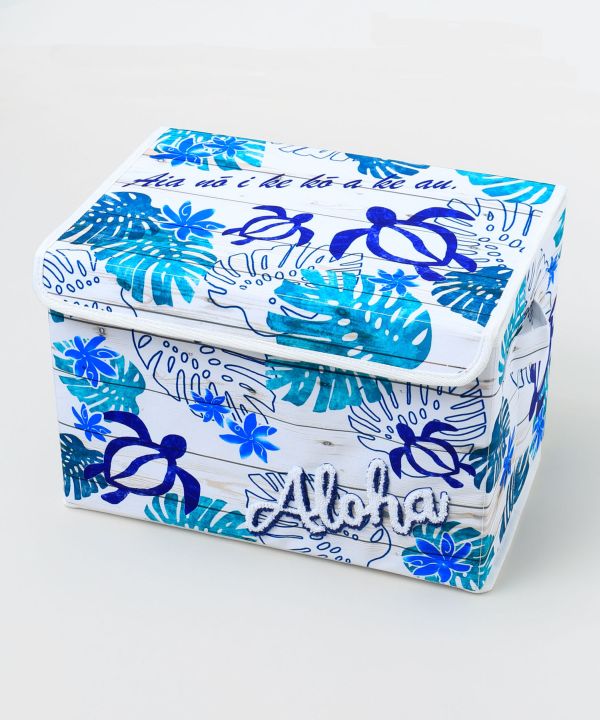ハワイアン収納ボックス おしゃれ