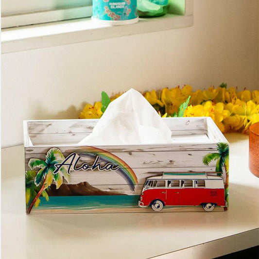 HAWAIIAN TISSUE BOX　WAGEN BUS.