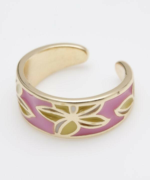 PLUMERIA TOE RING.