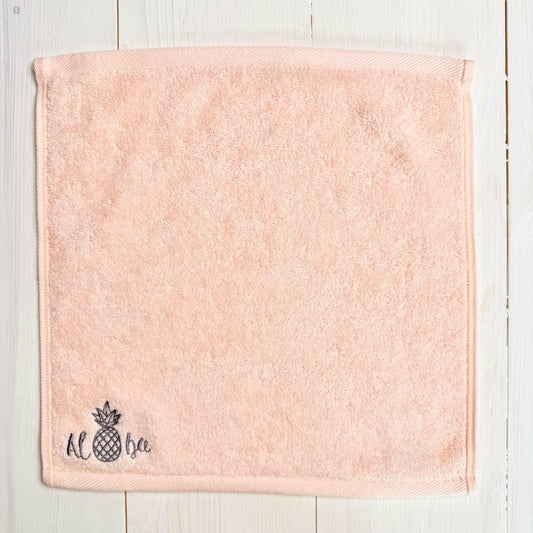 ALOHA PINEAPPLE HAND TOWEL 　PINK.