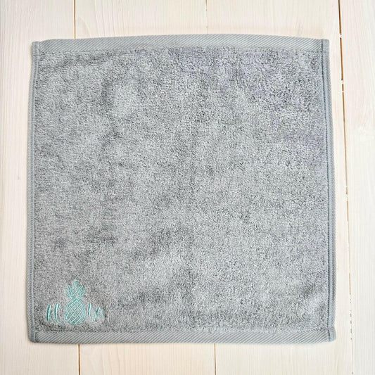 ALOHA PINEAPPLE HAND TOWEL 　GRAY.