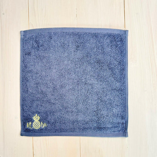 ALOHA PINEAPPLE HAND TOWEL 　NAVY.