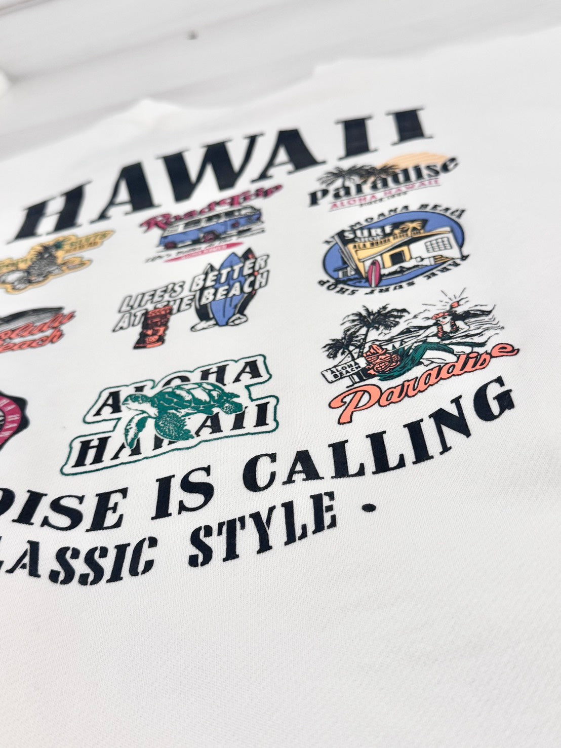 長袖ワンピーストレーナー レディーススウェット ハワイアン