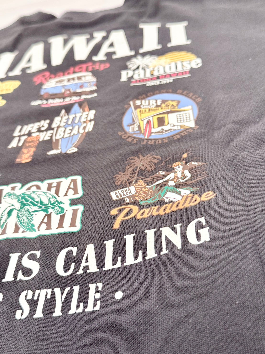 長袖ワンピーストレーナー レディーススウェット ハワイアン