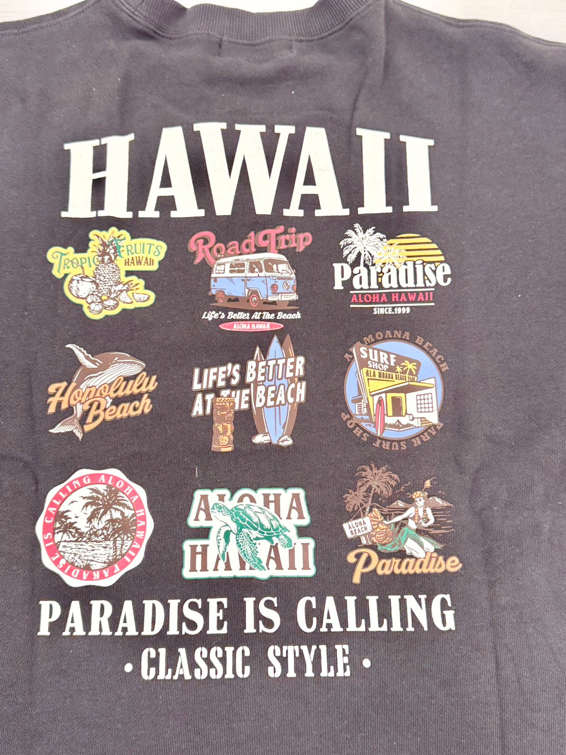 長袖ワンピーストレーナー レディーススウェット ハワイアン