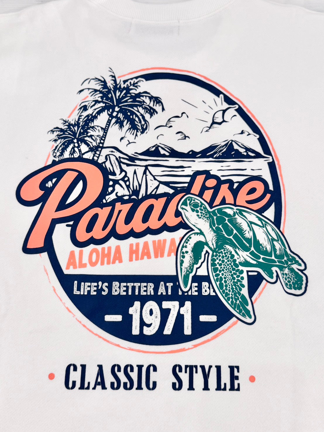 長袖ワンピーストレーナー レディーススウェット ハワイアン