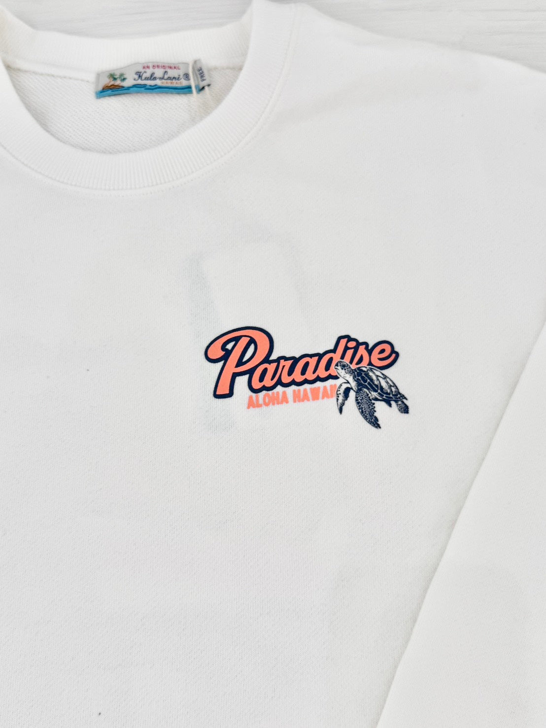 長袖ワンピーストレーナー レディーススウェット ハワイアン