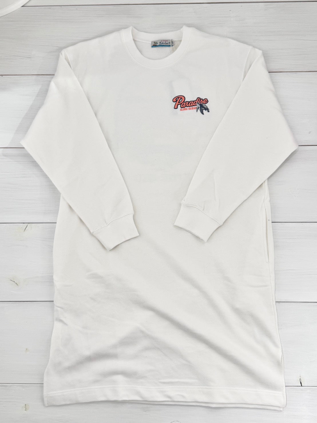 長袖ワンピーストレーナー レディーススウェット ハワイアン