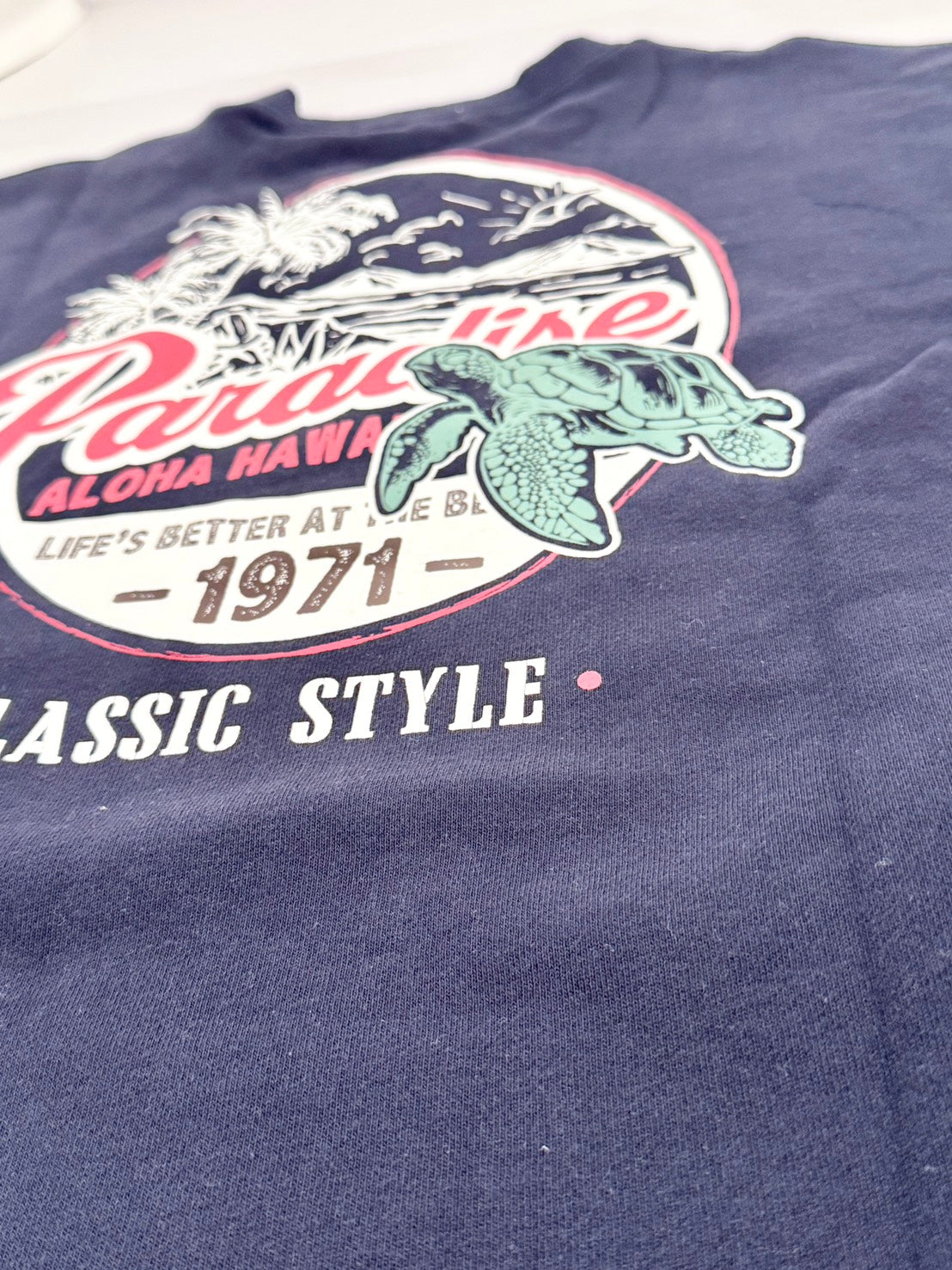 長袖ワンピーストレーナー レディーススウェット ハワイアン