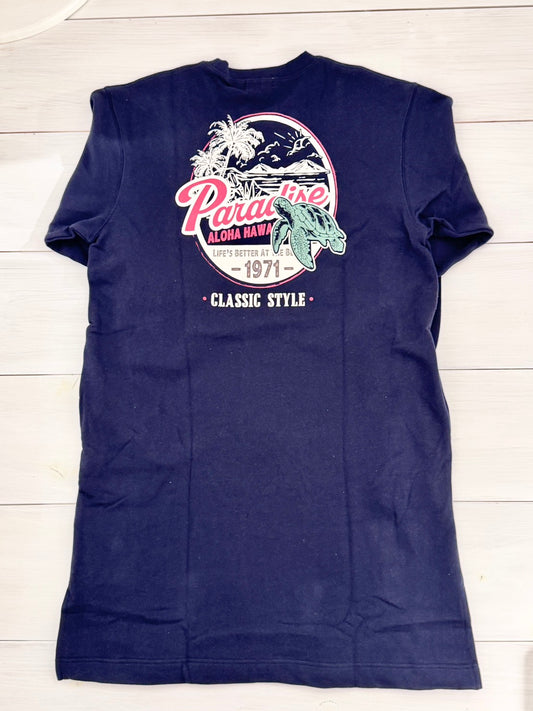 長袖ワンピーストレーナー レディーススウェット ハワイアン