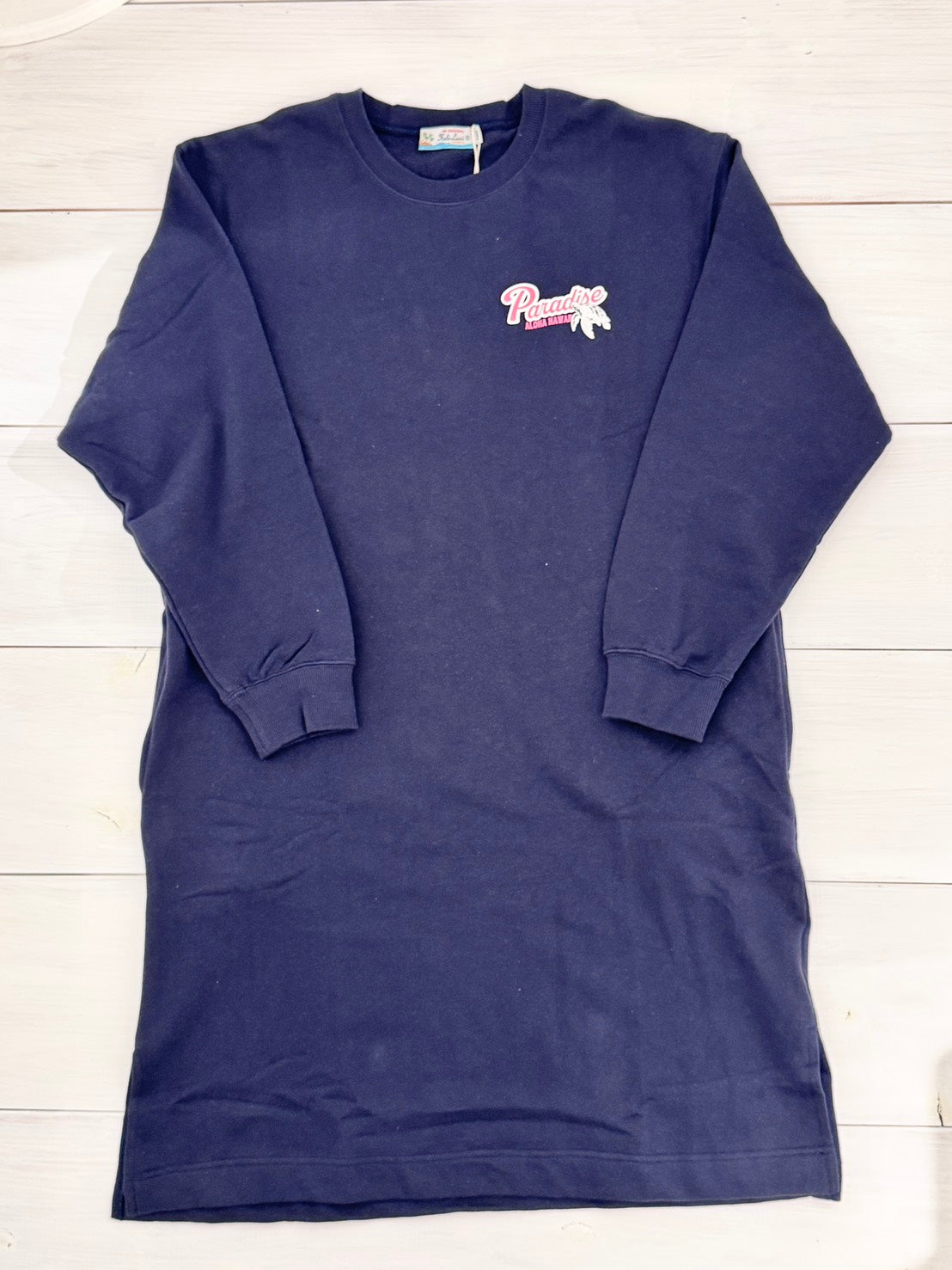 長袖ワンピーストレーナー レディーススウェット ハワイアン