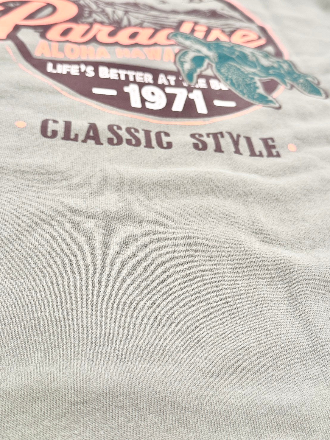 長袖ワンピーストレーナー レディーススウェット ハワイアン